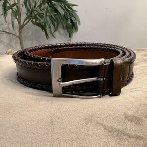 EUC! Mezlan Leather Belt Made in Spain, sz 38